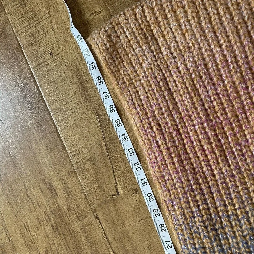 Women’s Anthropologie Scarf‎ Size 22x80 Orange